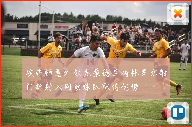 埃弗顿意外领先桑德兰梅林罗尔射门折射入网助球队取得优势